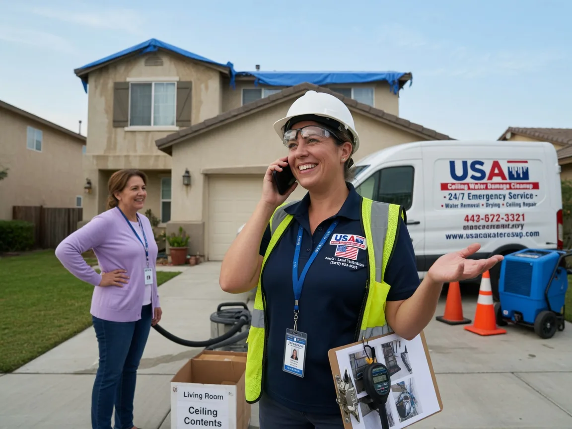 Ceiling Water Damage Restoration Leona, TX FAQs